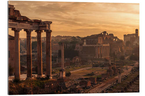 Gallery print Rome : the Temple of Saturn