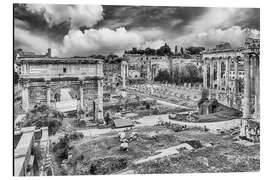 Aluminium print ruins of the Roman Forum in Rome