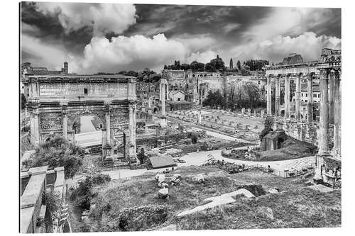 Gallery print ruins of the Roman Forum in Rome