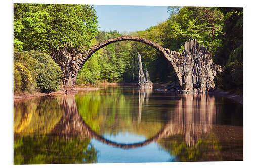 Quadro em PVC Devil Bridge, Kromlau