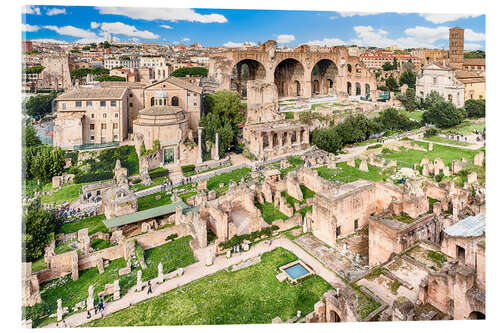 Cuadro de metacrilato Ruins of the Roman Forum in Rome