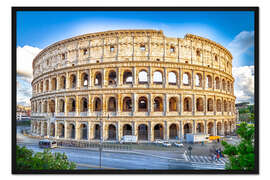 Gerahmter Kunstdruck Kolosseum - Flavian Amphitheater