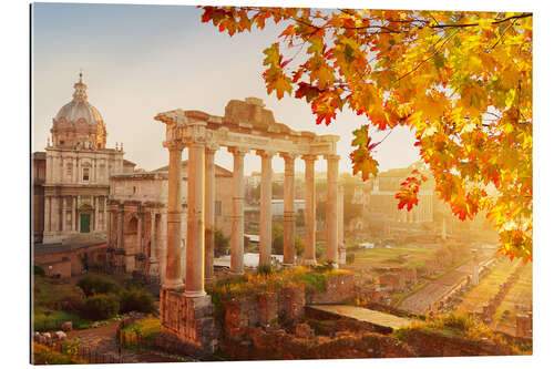 Tableau en plexi-alu Ruines romaines sous le soleil