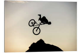 Gallery print Extreme cyclist