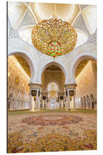 Aluminium print Sheikh Zayed Mosque