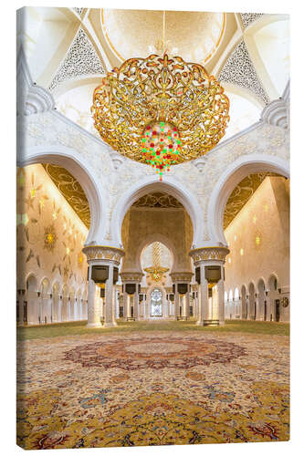 Canvas print Sheikh Zayed Mosque