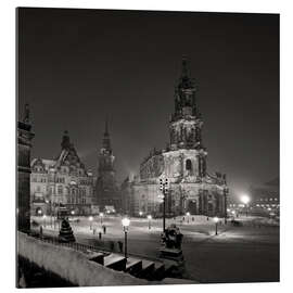 Galleriprint Dresden Hofkirche in winter