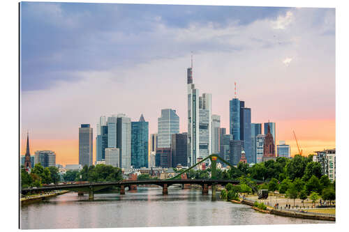 Gallery Print Frankfurter Skyline