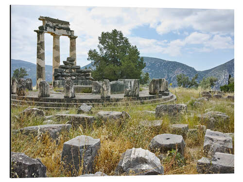 Stampa su alluminio Athena Pronaia Sanctuary - site of Delphi