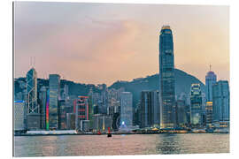 Cuadro de plexi-alu Skyline of Victoria Harbor, Hong Kong