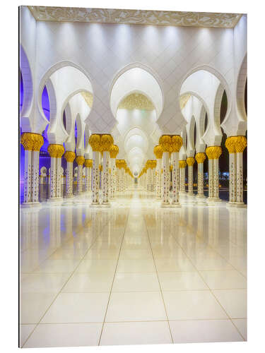 Tableau en plexi-alu Sheikh Zayed Grand Mosque