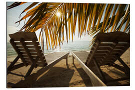 Obraz na aluminium Relax on the beach