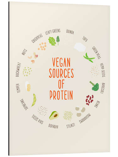 Print på aluminium vegan sources of protein