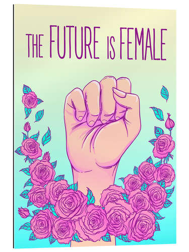 Gallery print The future is female