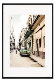 Gerahmter Kunstdruck Kuba - Karibisches Flair