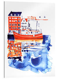 Gallery print Copenhagen canal and harbour