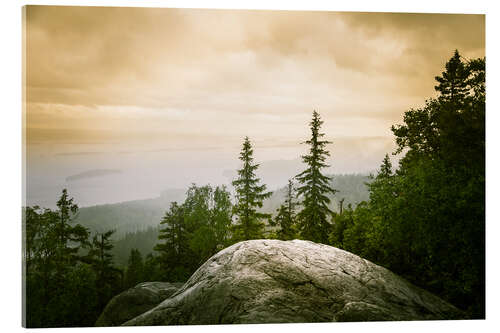 Quadro em acrílico Panorama of Koli National Park