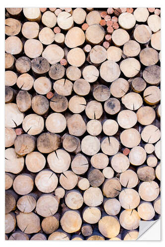 Sisustustarra Decorative woodpile