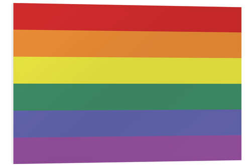 Obraz na PCV Gay pride flag