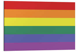 Magnettafel Gay pride Flagge