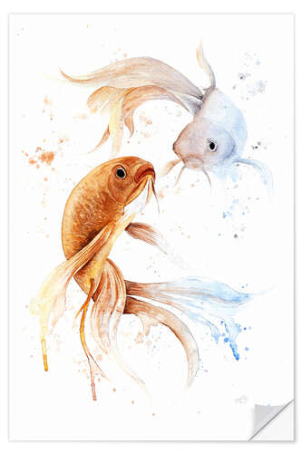 Naklejka na ścianę Zodiac sign Pisces