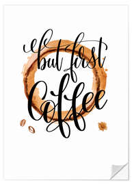 Vinilo para la pared First Coffee