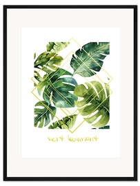 Gerahmter Kunstdruck Vert Luxuriant
