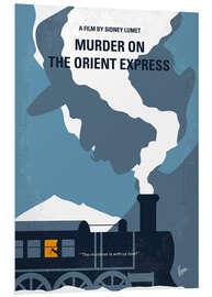 Tableau en PVC Le Crime de l'Orient-Express (anglais)