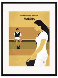 Gerahmter Kunstdruck Malèna