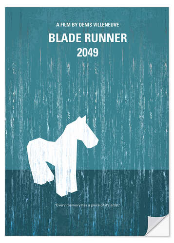 Selvklebende plakat Blade runner 2049