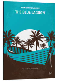 Cuadro de aluminio The Blue Lagoon