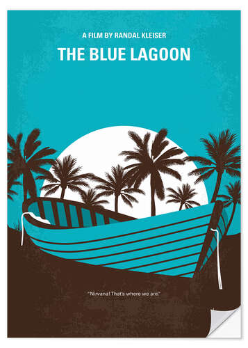 Wandsticker The Blue Lagoon