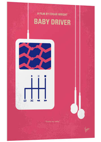 Foam board print Baby Driver