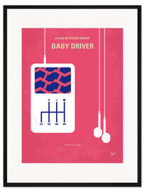 Gerahmter Kunstdruck Baby Driver