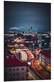 Foam board print Berlin City West Radio Tower