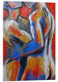 Acrylglasbild Lovers - Hot Summer Desire