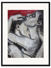 Framed art print Lovers - Fervour