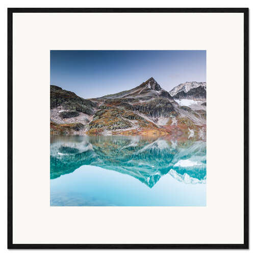 Ingelijste kunstdruk High Tauern - Weißsee Glacier World