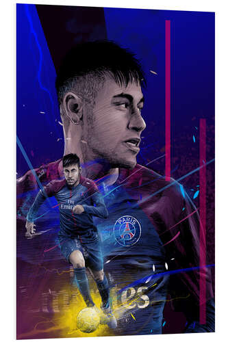 Foam board print Neymar JR