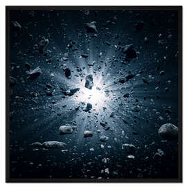 Gerahmter Kunstdruck Urknall