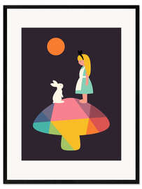 Framed art print Alice in Wonderland