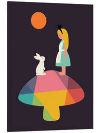 Magnettafel Alice im Wunderland