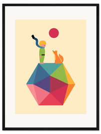 Gerahmter Kunstdruck Es war einmal