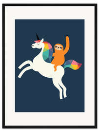 Gerahmter Kunstdruck Magische Zeit