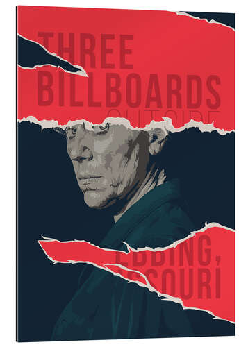 Gallery print Three billboards outside ebbing missouri