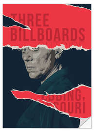 Autocolante decorativo Three billboards outside ebbing missouri