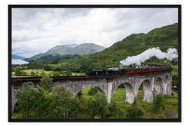 Gerahmter Kunstdruck Hogwarts-Express