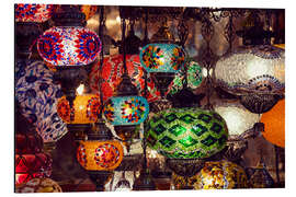 Magnettafel Orientalische Lampen