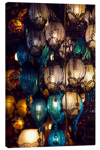Canvastavla Oriental lights