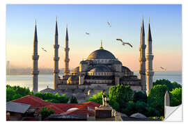 Wall sticker The blue mosque in Istanbul
